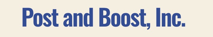 Post and Boost, Inc. logo
